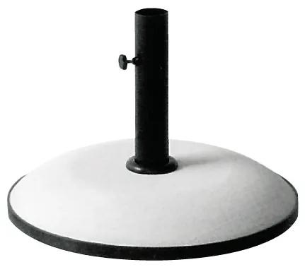 Βάση Ομπρέλας Μέταλλο/Τσιμέντο Μαύρο/Φυσικό D. 50 H.12cm (35 Kgr)