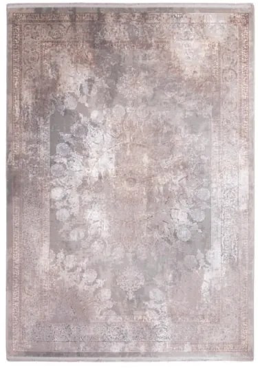 Μοντέρνο Χαλί Bamboo Silk 8098A L. Grey D. Beige 200 x 300