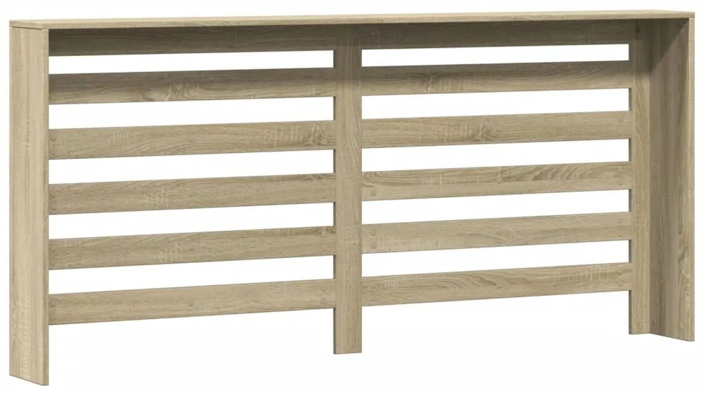 vidaXL Κάλυμμα Καλοριφέρ Sonoma Δρυς 175x20x82 εκ. Επεξεργασμένο Ξύλο
