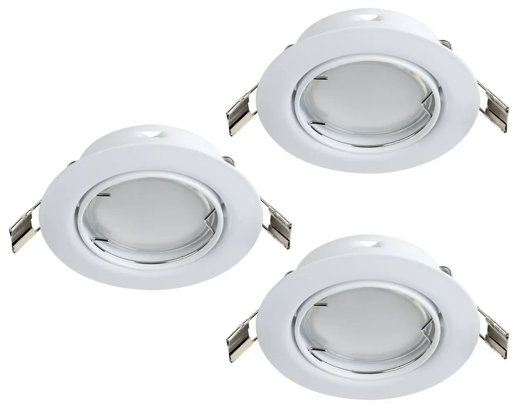 Φωτιστικό Χωνευτό Eglo 94406 PENETO Λευκό (White) 3000K