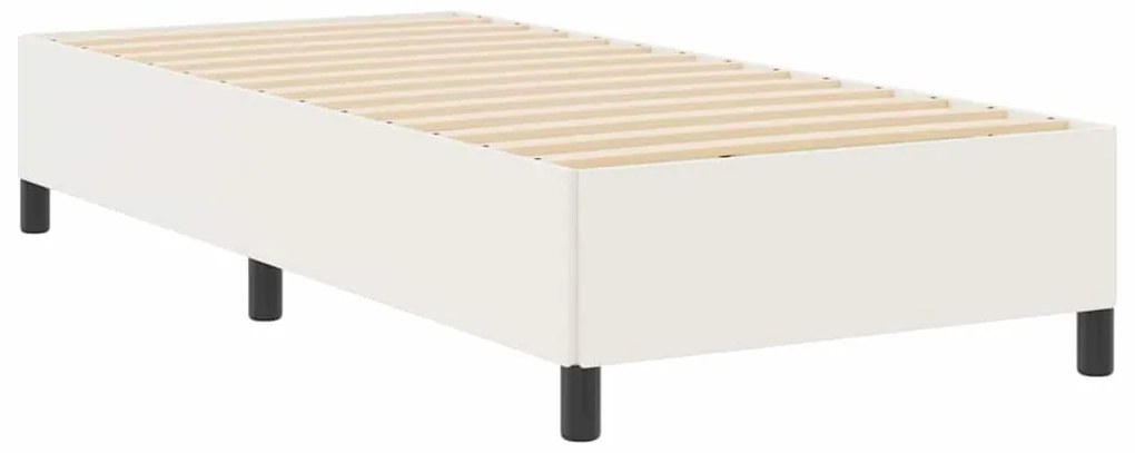 vidaXL Σκελετός Κρεβατιού Κρεμ 100 x 200 cm Βελούδο
