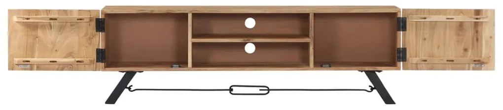 vidaXL Έπιπλο Τηλεόρασης 140 x 30 x 45 εκ. από Μασίφ Ξύλο Ακακίας