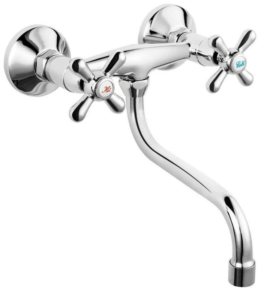 Μπαταρία Κουζίνας Εντοιχισμού Retro New XD5 Chrome Ferro Metal