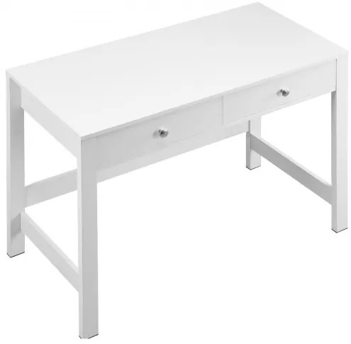 VEVOR Small Desk with Drawers Kids Desk for Bedroom Simple Study Table White