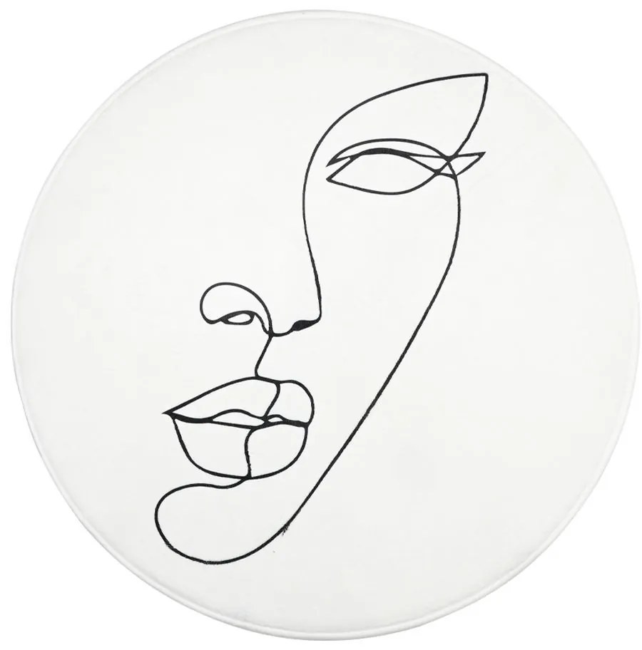Πατάκι Μπάνιου (Φ80) Estia Face Line 02-18092
