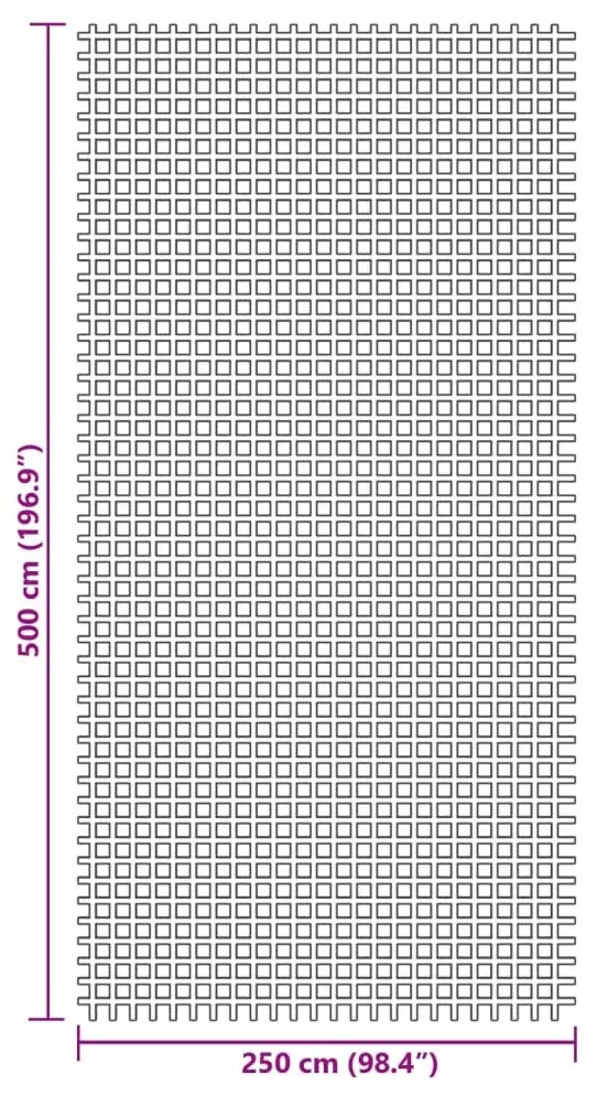 Χαλί Σκηνής Μπλε 5x2,5 μ.