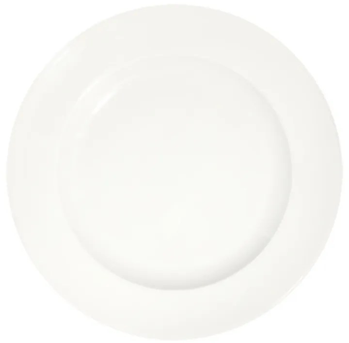 Πιάτο Πορσελάνης Ρηχό Frame Tavern Λευκό 21εκ. - ID Fine - 6 ΤΜΧ