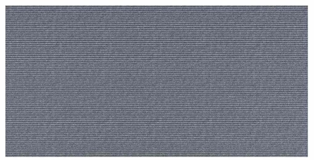 vidaXL Δερμάτινο Χαλί Ανοιχτό γκρι 100 x 200 cm ύφασμα