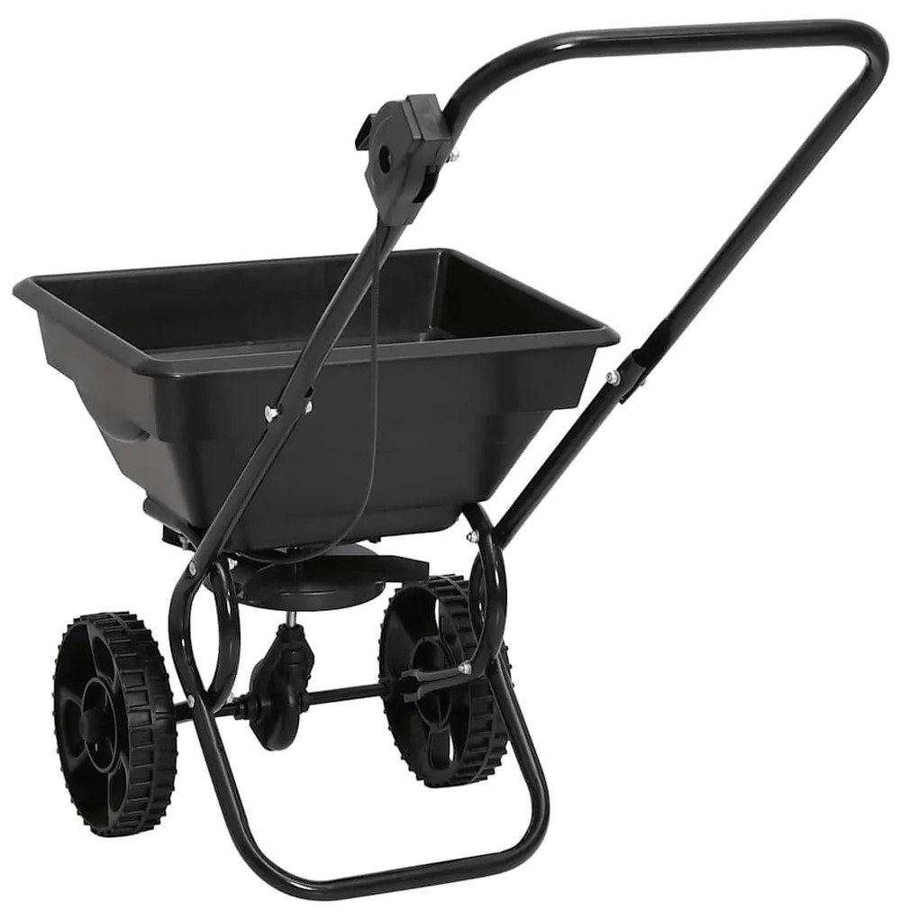 vidaXL Διανομέας Αλατιού Ώθησης 15 L 80 x 46 x 75 εκ. από PVC/Ατσάλι