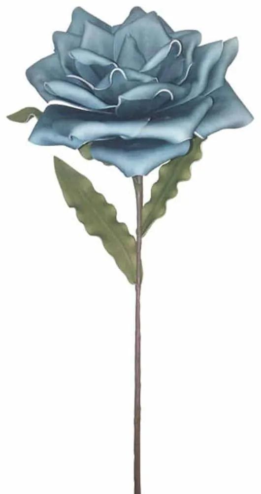 Τεχνητό Λουλούδι Τριαντάφυλλο 00-00-6127-5 11x26x70cm Blue Marhome Foam