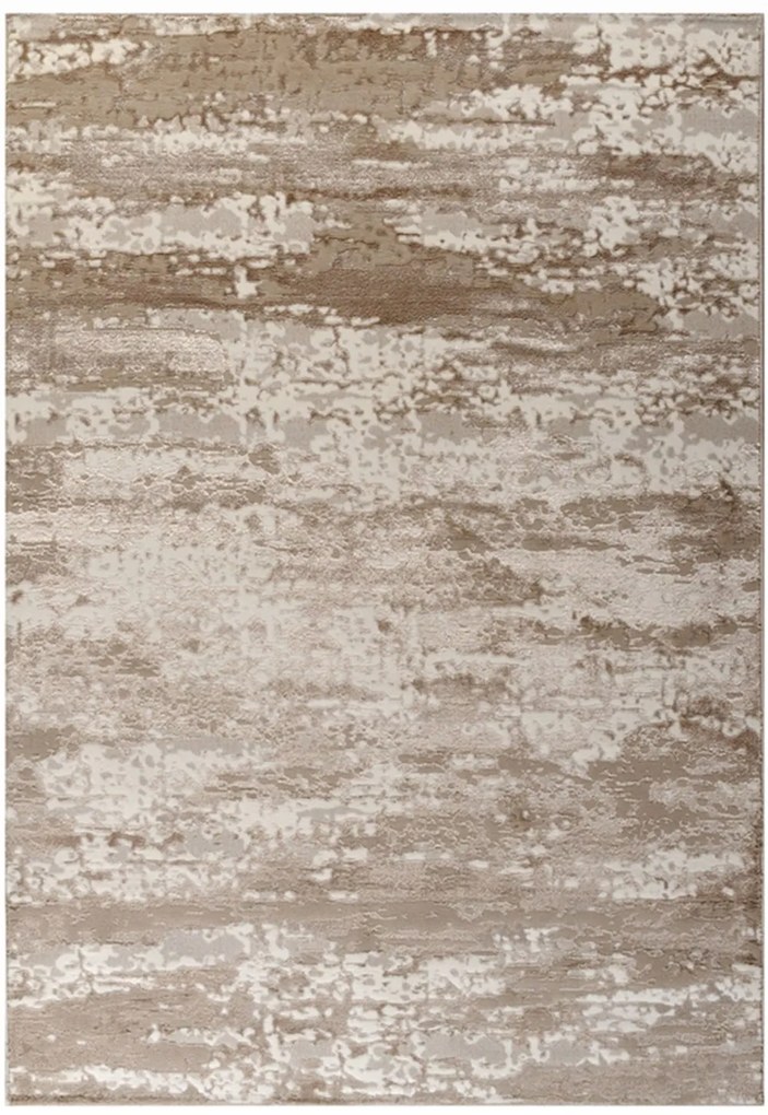 Σετ Χαλιά Κρεβατοκάμαρας 3Τμχ. Mendez 49091-103 Brown-Beige-Grey Merinos ΣΕΤ (2 67x140 &amp; 67x220) Πολυέστερ