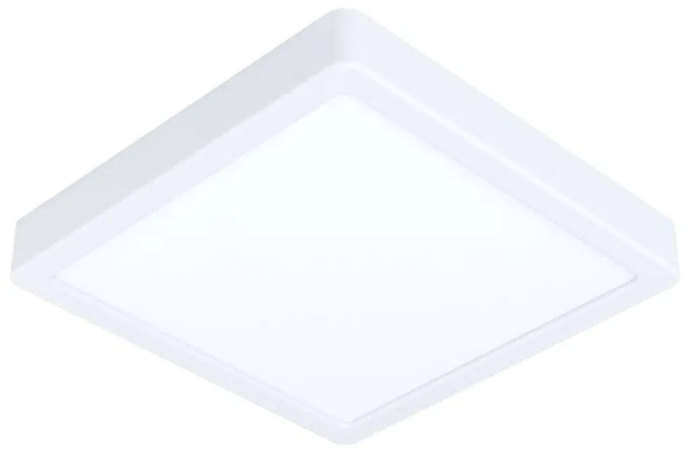 Φωτιστικό Οροφής-Πλαφονιέρα Fueva-Z 900104 21x21x2,8cm Dimmable Led 16,5W White Eglo Ατσάλι,Πλαστικό