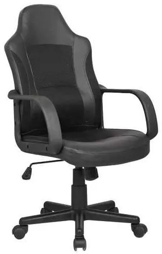 ΚΑΡΕΚΛΑ ΓΡΑΦΕΙΟΥ BF2850 Μαύρη Mesh 56x55x98/108cm