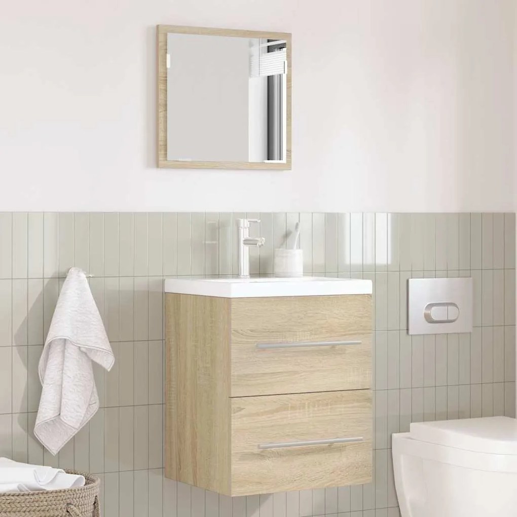 vidaXL Ντουλάπι Μπάνιου 41 x 38.5 x 48 cm Επεξεργασμένο ξύλο