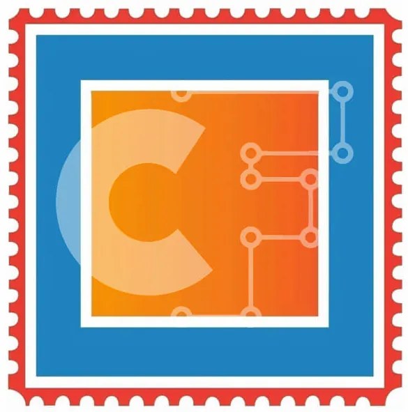 Intra Συλλεκτικό Ξύλινο Παζλ Plywood  4mm - Πολύχρωμο αφηρημένο σχέδιο γραμματοσήμων Σε Ξύλινο Κουτί - Διαστάσεις Puzzle: 10x10 cm – 25 κομμάτια