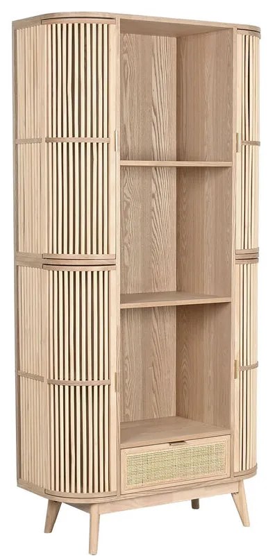 Ράφια Home ESPRIT Φυσικό ρατάν Έλατο 88 x 36 x 180 cm