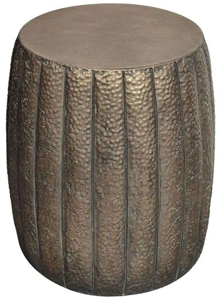 Σκαμπό 157-124-045 44x49cm Bronze
