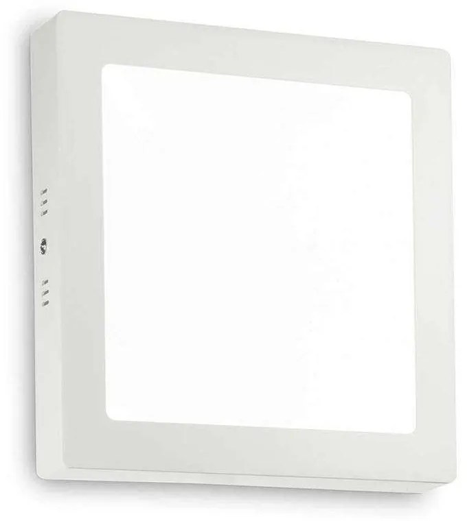 Πλαφονιέρα Universal Square 138640 22x22x4cm 19W 3000K White Ideal Lux