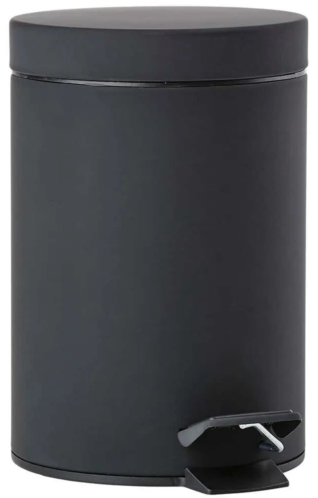 Κάδος Απορριμμάτων Solo 330168 Φ17x25cm 3lt Black Zone Denmark Ατσάλι