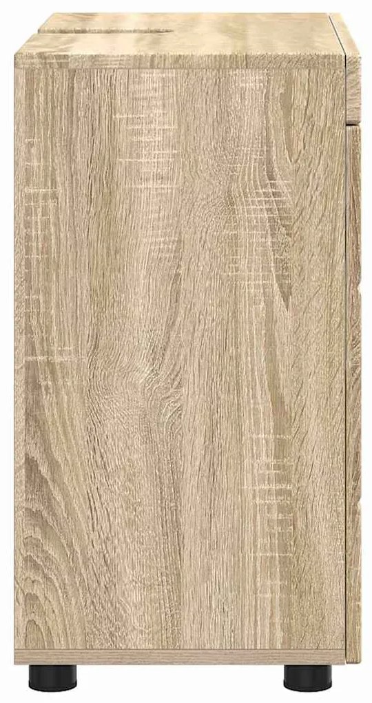 vidaXL Ντουλάπα νιπτήρα μπάνιου TULUM Sonoma Δρυς 60 x 34 x 63 εκ