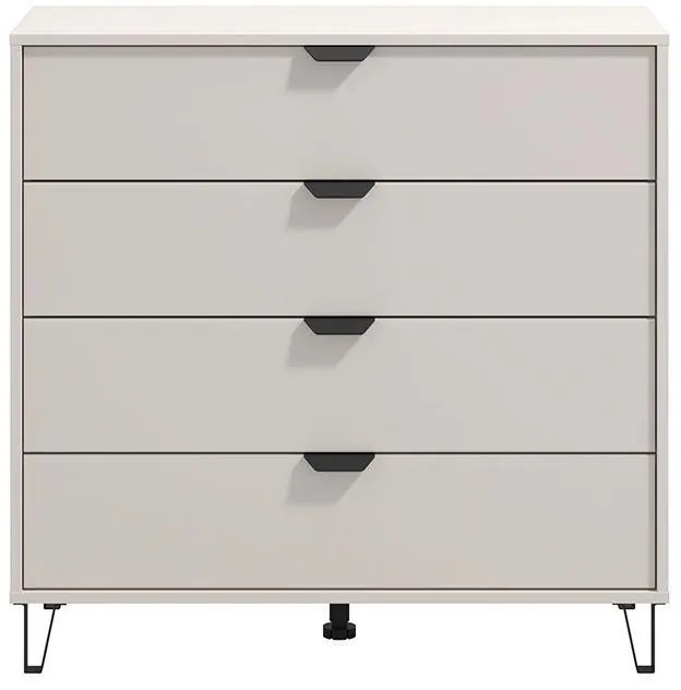 Κομότα - Συρταριέρα Lucca 4F Cashmere 93x40x90 εκ. 93x40x90 εκ.