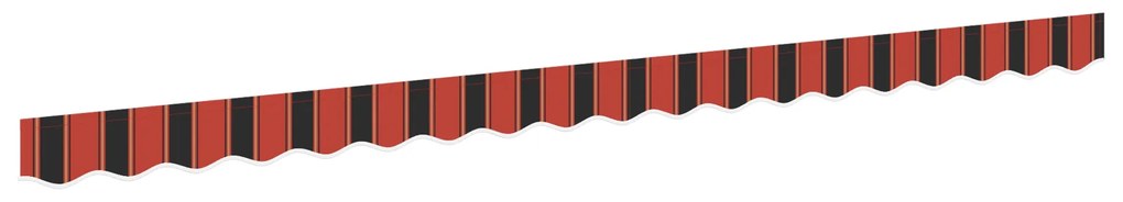 vidaXL Τέντα Valance για πλαίσιο 4 μ Πολύχρωμο 3.8x0.2 μ