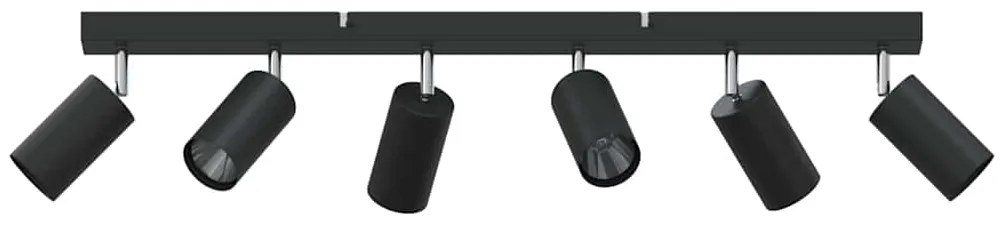 vidaXL Σποτ οροφής Μαύρο 73 x 5.5 x 16.5 εκ Ατσάλι