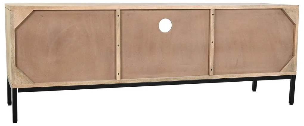 Τηλεόραση DKD Home Decor Μέταλλο Ξύλο από Μάνγκο (140 x 40 x 50 cm)