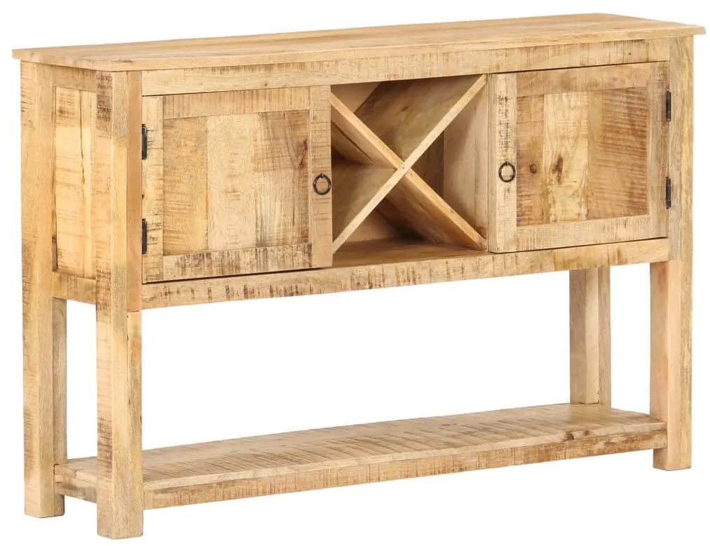 vidaXL Κονσόλα 120 x 30 x 76 εκ. από Μασίφ Ξύλο Μάνγκο