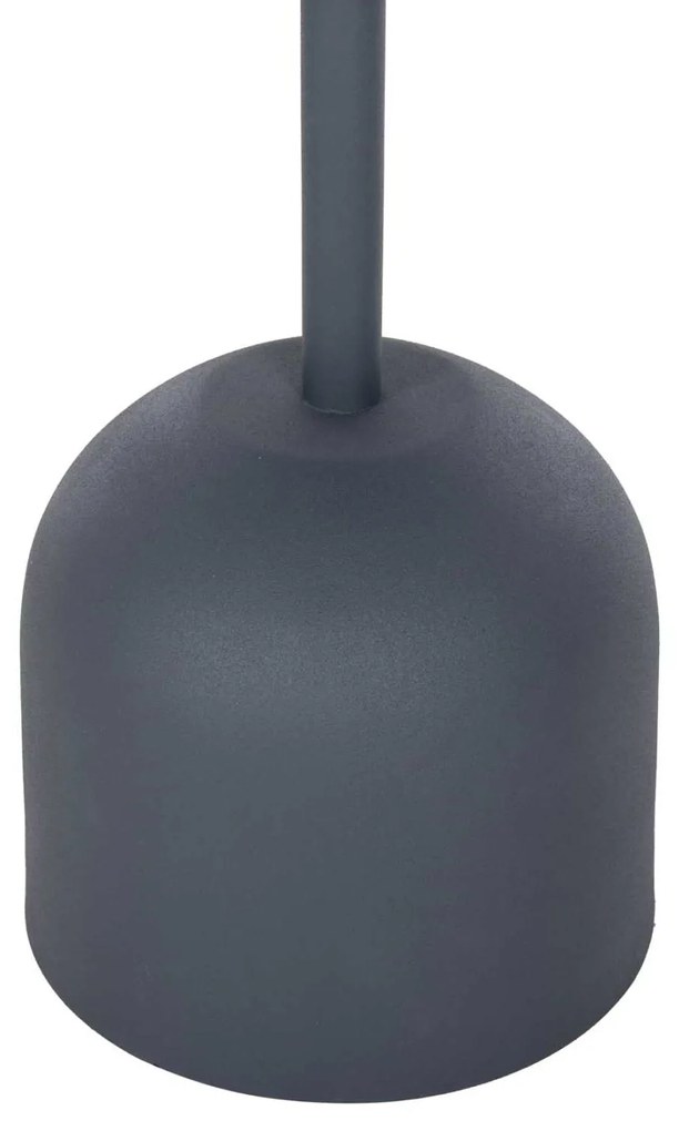ΤΡΑΠΕΖΙ ΒΟΗΘΗΤΙΚΟ ΣΤΡΟΓΓΥΛΟ DELBEL HM4261.05 ΜΕΤΑΛΛΟ ΜΠΛΕ ΣΚΟΥΡΟ Φ39,5x53,5Υ εκ.
