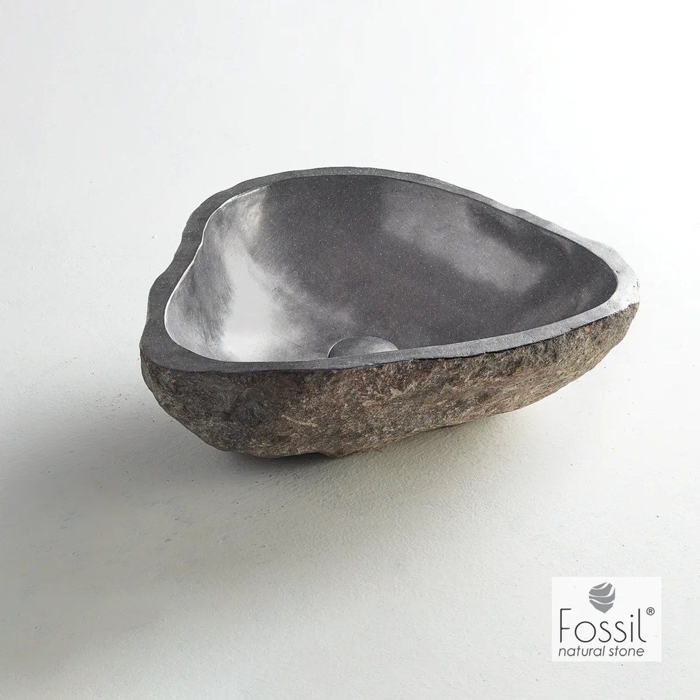 Νιπτήρας Πέτρινος Riverstone Vero Φ40-50 h.15 Fossil RV50