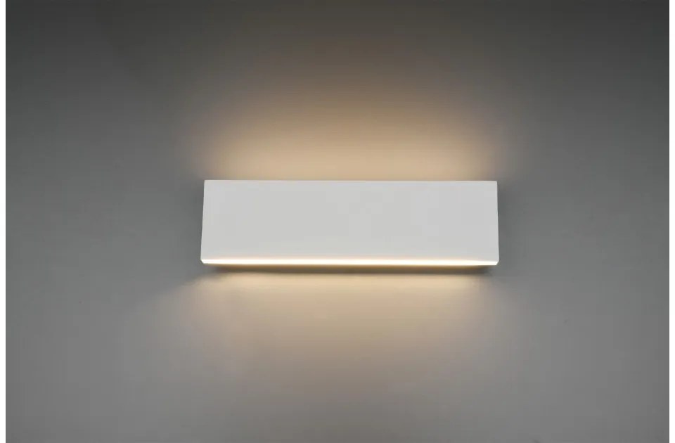 Απλίκα Φωτιστικό Τοίχου 2xLED 6W Up Down Switch Dimmer Concha Trio Lighting 225172931 Λευκό