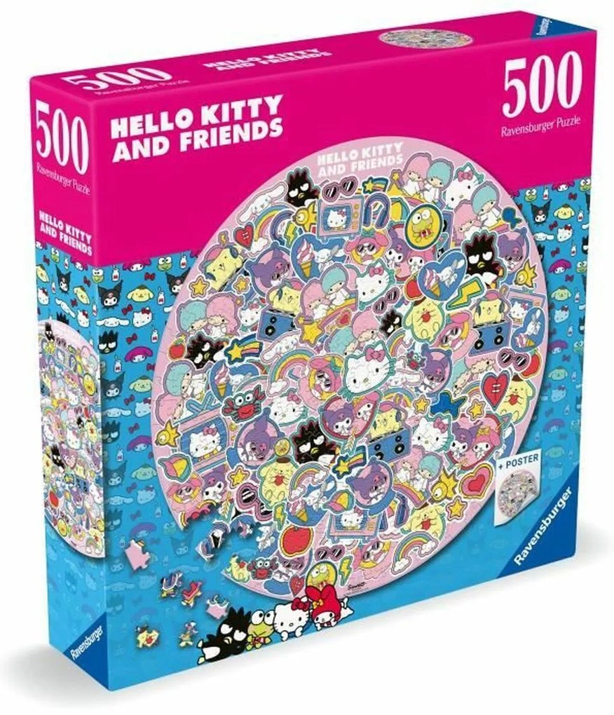 Παζλ Hello Kitty Hello Kity and friends 500 Τεμάχια