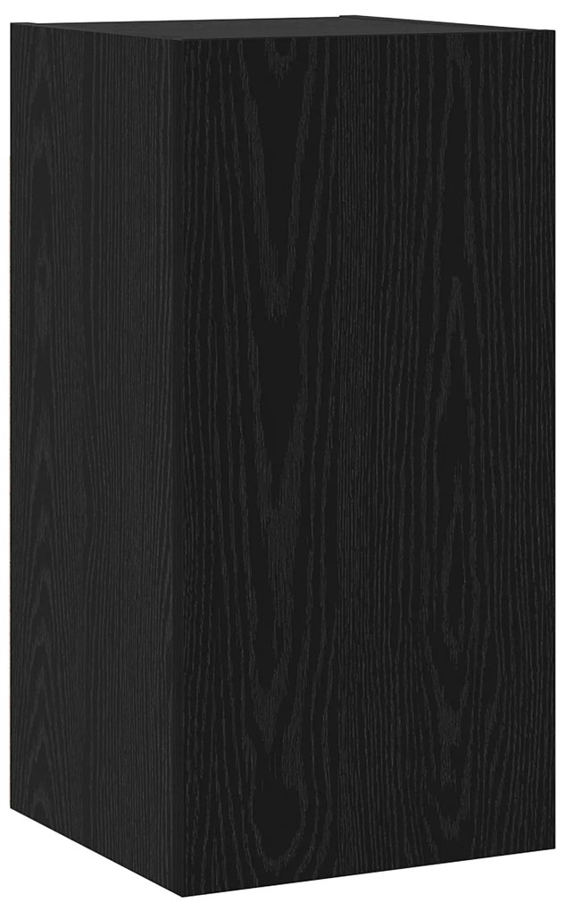 vidaXL Σετ επίπλου τηλεόρασης 7 pcs Μαύρη δρυς 30.5 x 30 x 60 εκ.