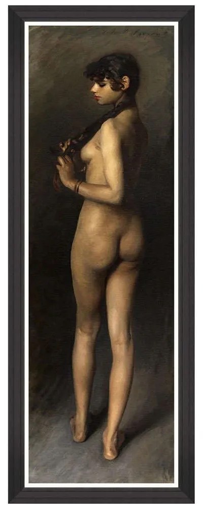 Κάδρο Egyptian Girl FA13416 50x150cm Multi MindTheGap Κάθετοι Wood