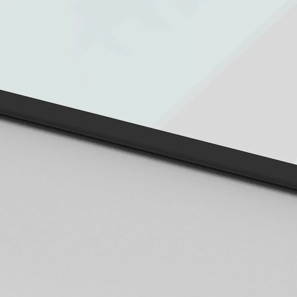 vidaXL Συρόμενη πόρτα με σετ υλικού 102,5x205 cm από γυαλί&amp;Αλουμίνιο