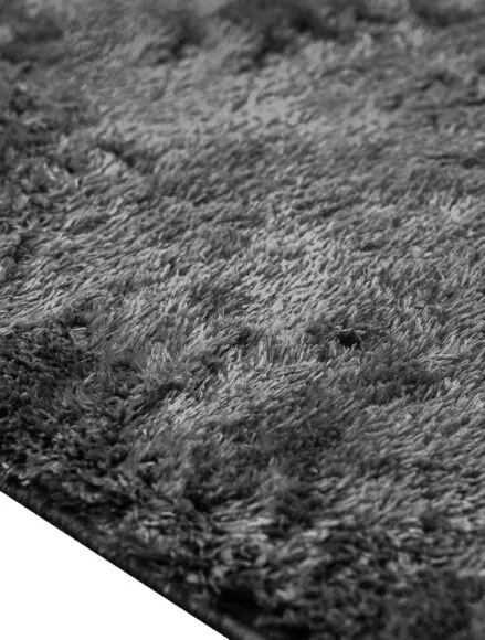 Χαλί FEATHERY BLACK σετ-κρεβατοκάμαρας-67-x-140-2-67-x-230-εκ