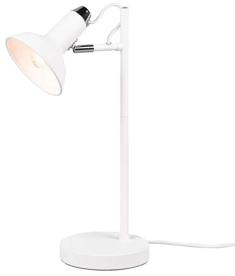 Φωτιστικό Επιτραπέζιο Roxie 511900131 17x43cm 1xE14 10W White Trio Lighting