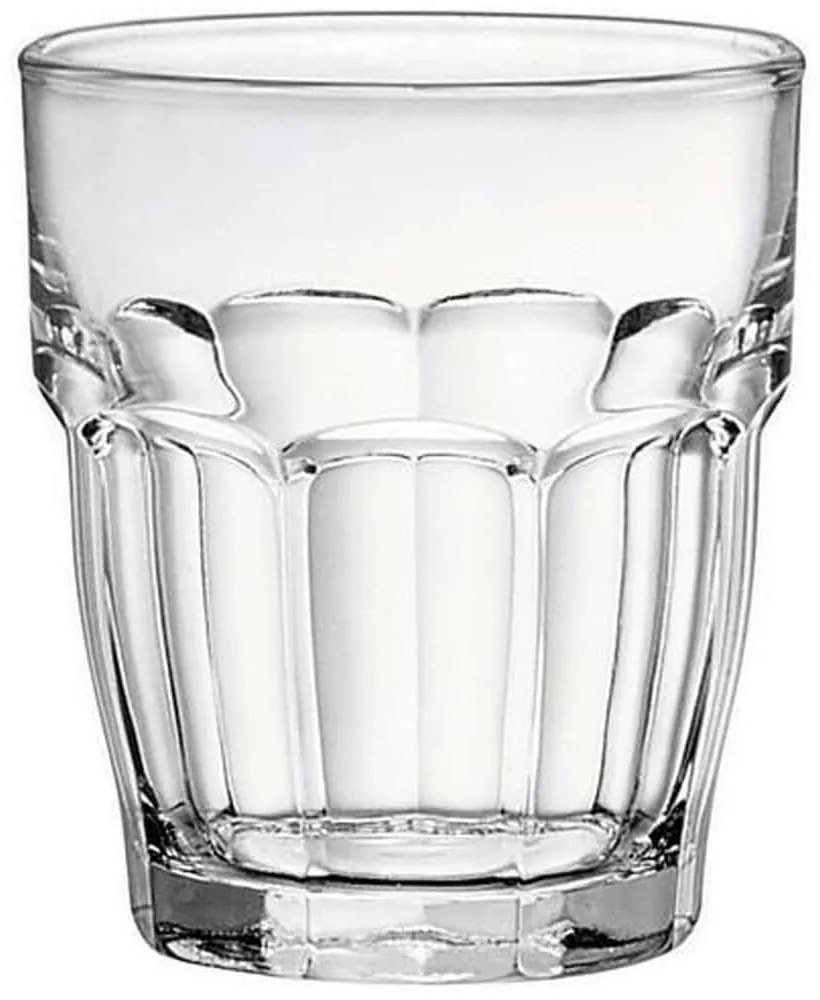 Ποτήρι Νερού Rock Bar BR00517520 215ml Clear Bormioli Rocco Γυαλί
