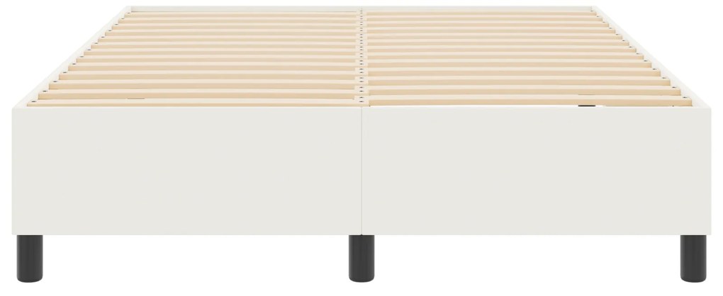 vidaXL Κρεβάτι με ελατήρια Κρεμ 160x200 εκ. από ύφασμα καρδουμελ