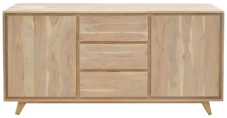 Μπουφές Emira Μασίφ Ξύλο Ακακίας σε Φυσικό 160x40x80 εκ. 160x40x80 εκ.