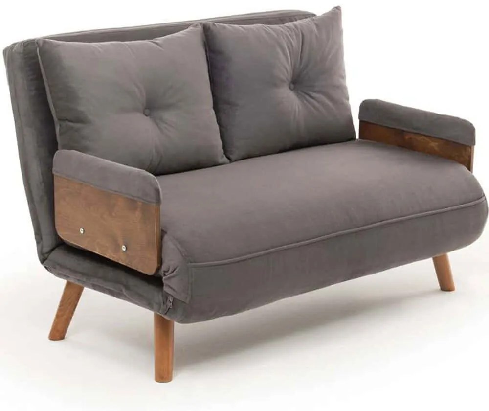 Καναπές - Κρεβάτι Διθέσιος Cosmo 859FTN2718 120x78x82cm Grey