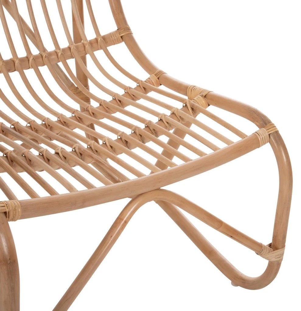Καρέκλα - Πολυθρόνα GRINN C9815.01 Ράβδοι Rattan σε Φυσικό 56,5x73,5x79,5Υ εκ. 56.5x73.5x79.5 εκ.