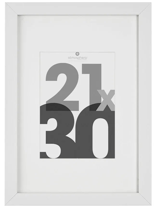 Κορνίζα (21x30) A-S White Frame 121157B