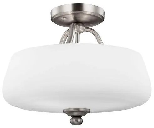 Πλαφονιέρα Φωτιστικό Οροφής 3xE27 Νίκελ Vintner FE-VINTNER-SF Elstead Lighting FE-VINTNER-SF Νίκελ Ματ