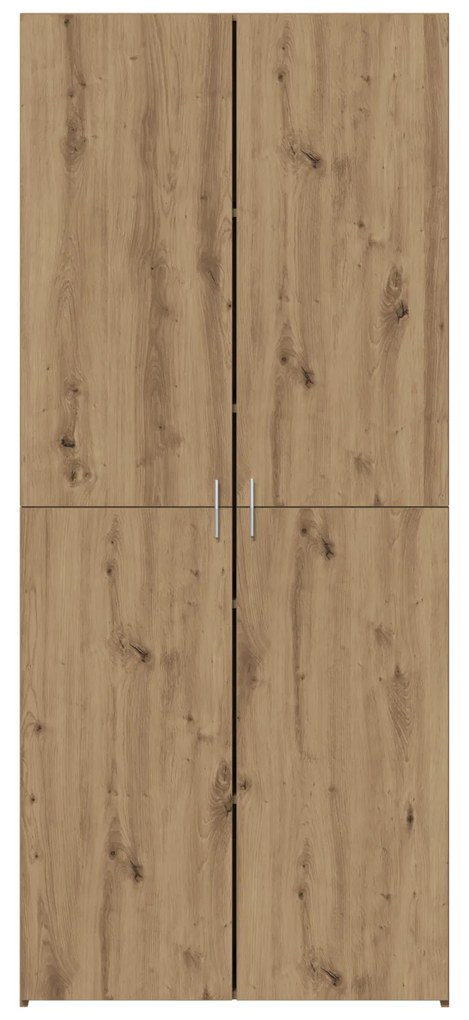 vidaXL Highboard Artisan Oak 40x42.5x185 εκ. από κατασκευασμένο ξύλο