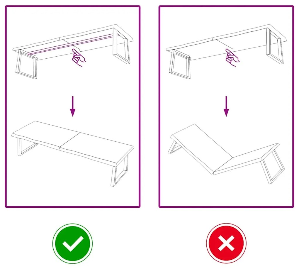 vidaXL Επιφάνεια Τραπεζιού Σκούρο Καφέ 180x60x(2-4)εκ Επεξ. Μασίφ Δρυς