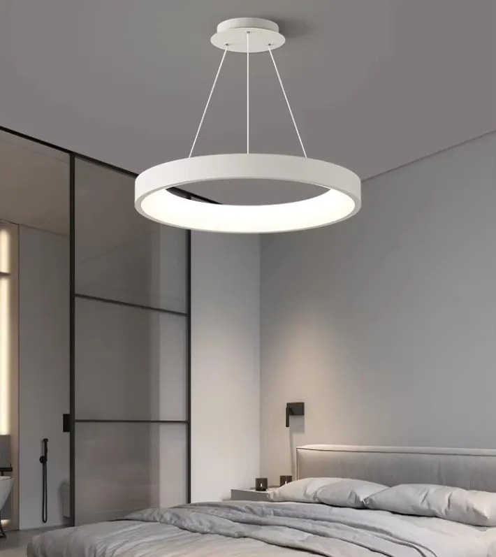 SE LED 32 KAITO WHITE PENDANT 50x50x100cm 32W 3CCT IP20 2 YEARS WARRANTY