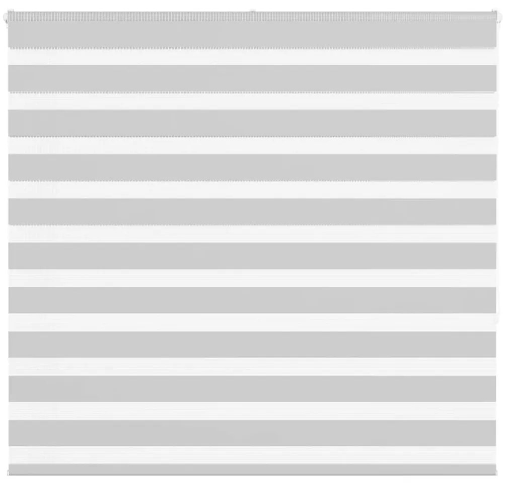 Ζέβρα τυφλή Ανοιχτό Γκρι Πλάτος υφάσματος 160,9 εκ. Πολυεστέρας - Γκρι