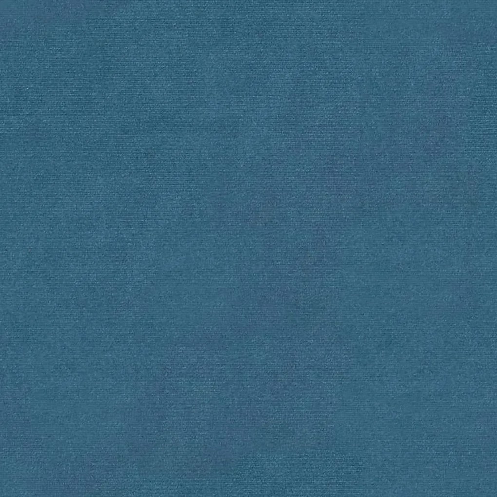 Πάγκος Μπλε 110,5x45x49 εκ. Βελούδινος - Μπλε